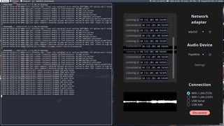 How to make your Phone as a Wireless Microphone and Bluetooth TWS as Output in Arch Linux